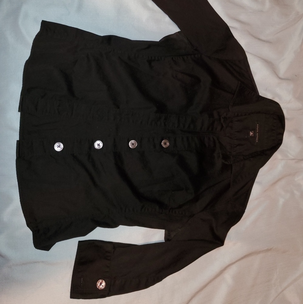 Black dress shirt